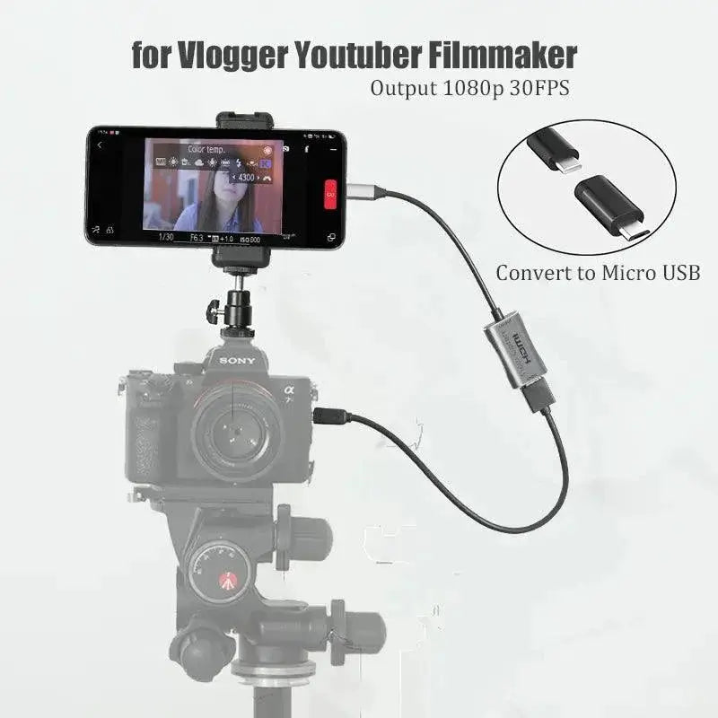 HDMI Adapter for DSLR Filmmaking and Android Camera Monitor