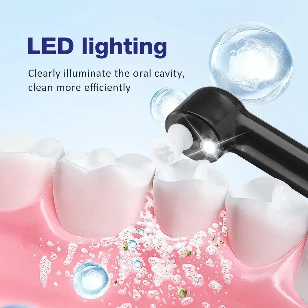 Electric Tooth Polisher Teeth Whitening Strips Set