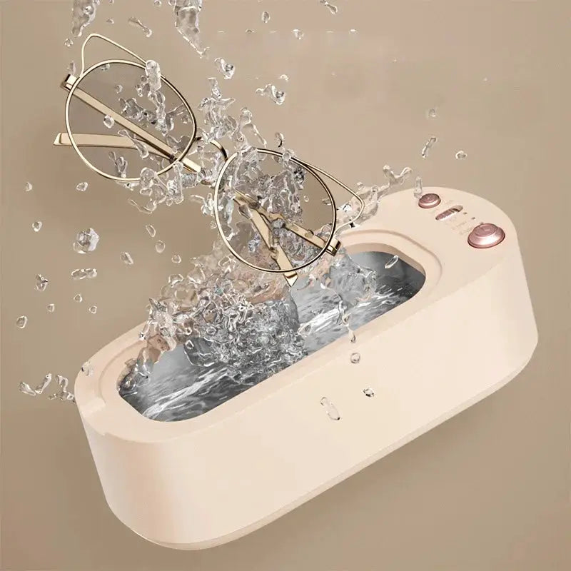 Multi Functional Glasses Cleaner 3 Gear Ultrasonic Timing