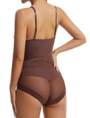 Sculpting Women's Bodysuit Shapewear with Built-in Bra & Tummy Control