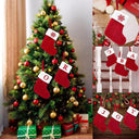 Personalized Holiday Knitting Socks - Charming Ornaments