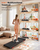 Under Desk Treadmill Walking Pad Remote Control Quiet Portable