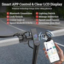 Ladped Electric Scooter With Seat