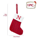 Personalized Holiday Knitting Socks - Charming Ornaments