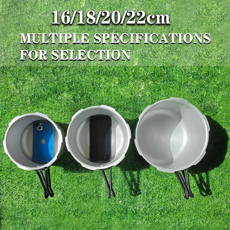 Portable Outdoor Pressure Cooker Folding Handle 2.2L