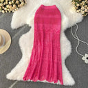 Boho Crochet Skirt for Women Elegant