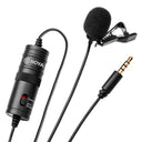 Clear Audio Lavalier Microphone for DSLR