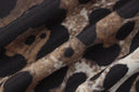 Backless Leopard Maxi Dress for Prom