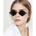 Trendy Diamond Shaped Sunglasses for Men and Women Fashion