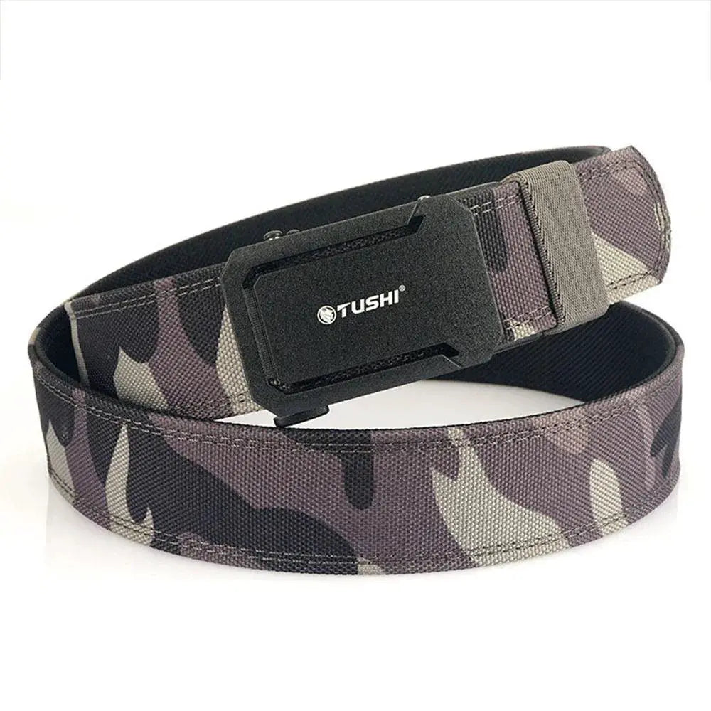TUSHI Tactical Belt For Outdoor Sports And Military Use