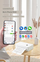 Zero Ink Cloud Paper-Saving Non-Ink Printer A4 Mini