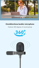 Lavalier Mic for Mobile Vloggers Clarity