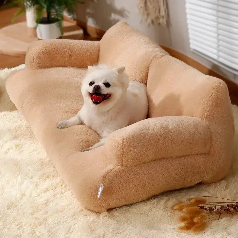 Cozy Plush Cat And Dog Sofa Bed Washable Warm Nest