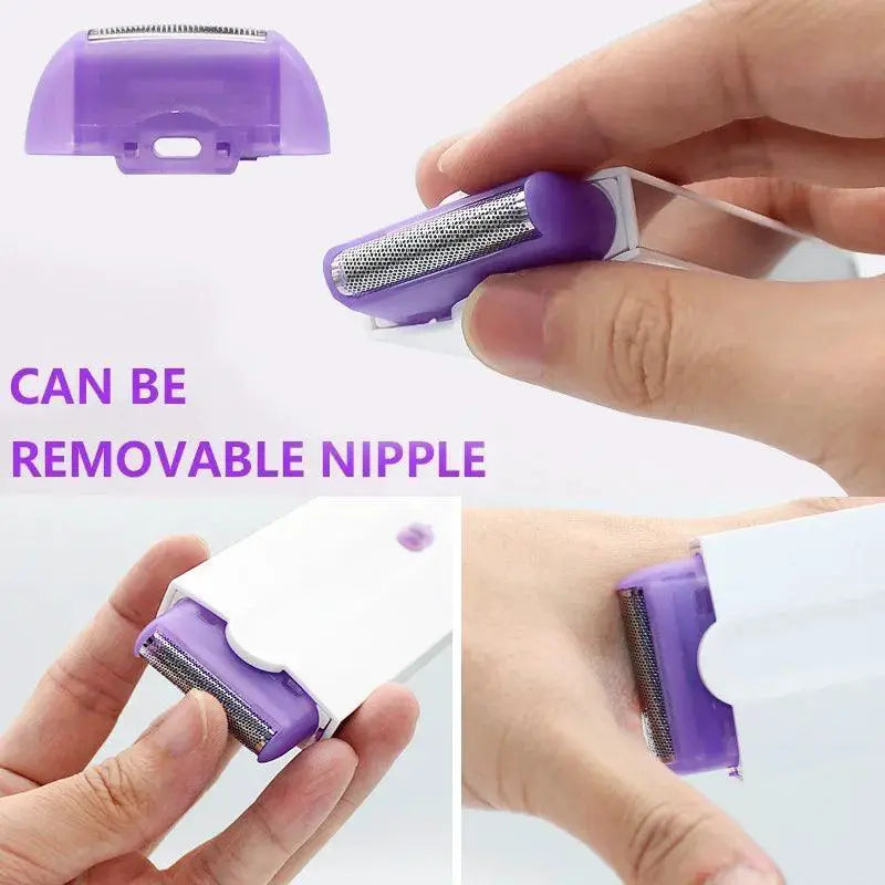 Painless Hair Removal Epilator Kit USB Rechargeable Women