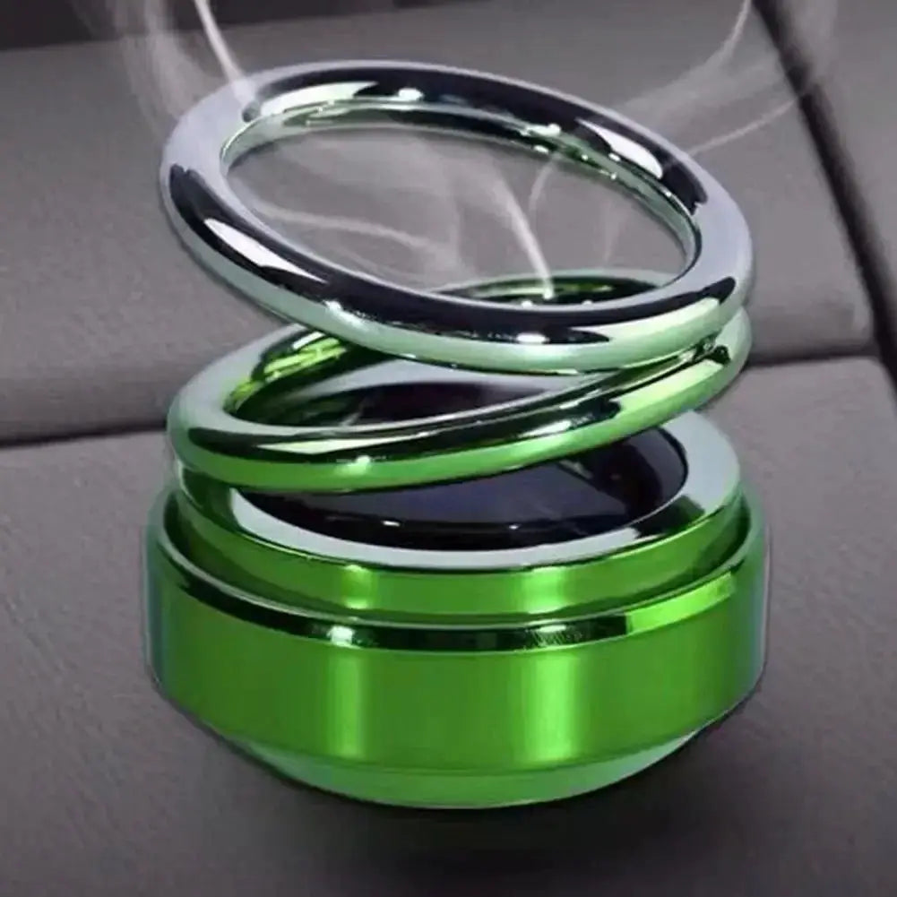 Auto Aromatherapy Rotating Car Air Freshener Double Diffuser