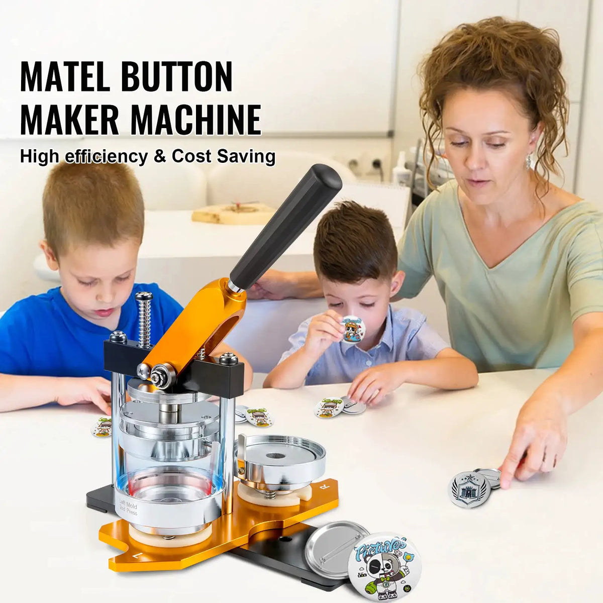 Heavy Duty Inch Button Maker Kit — product image 2
