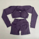 Yoga Set Women Seamless High Elastic Gym Outfit