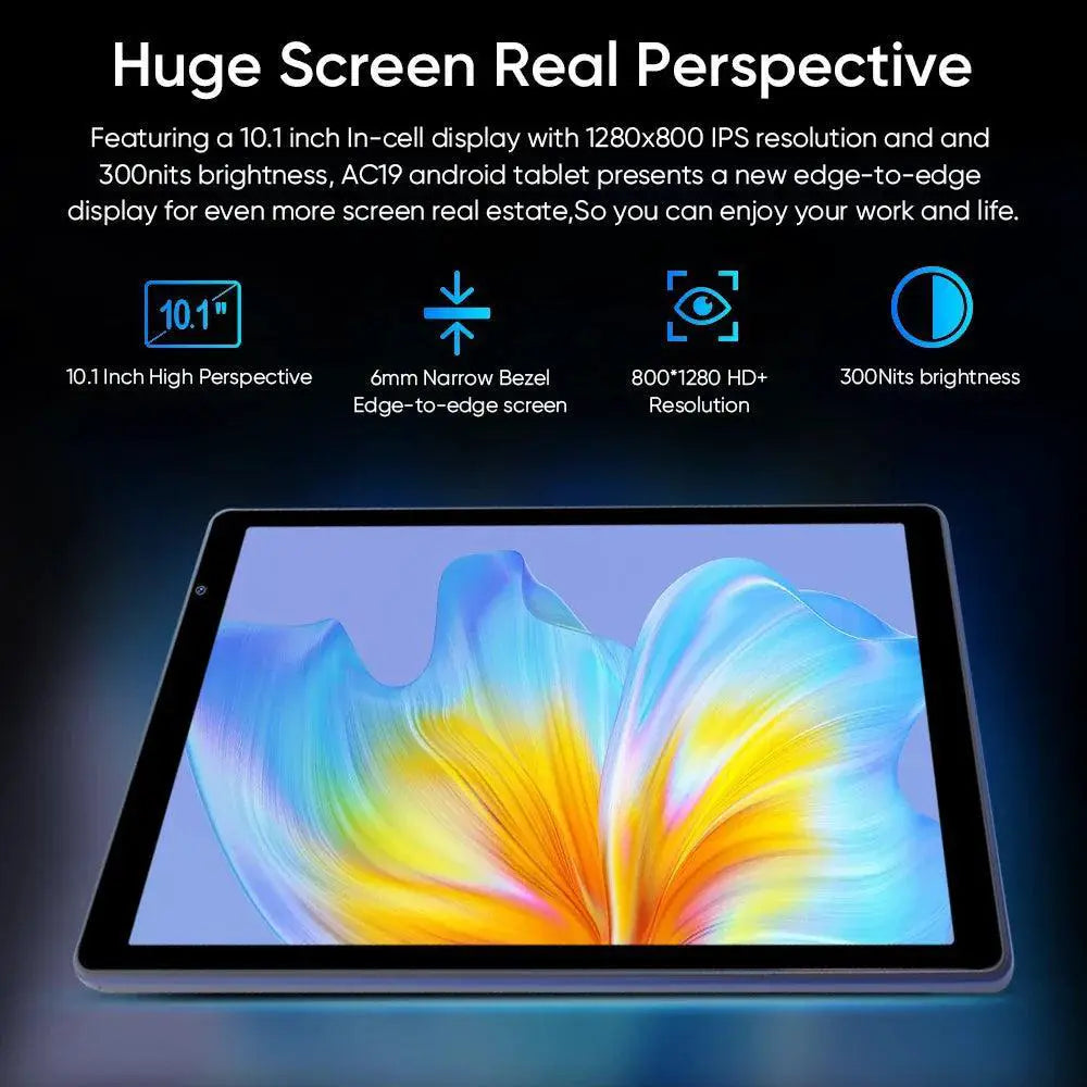 10.1-Inch Octa-Core Android Tablet with 6GB RAM Storage - OurLum.com