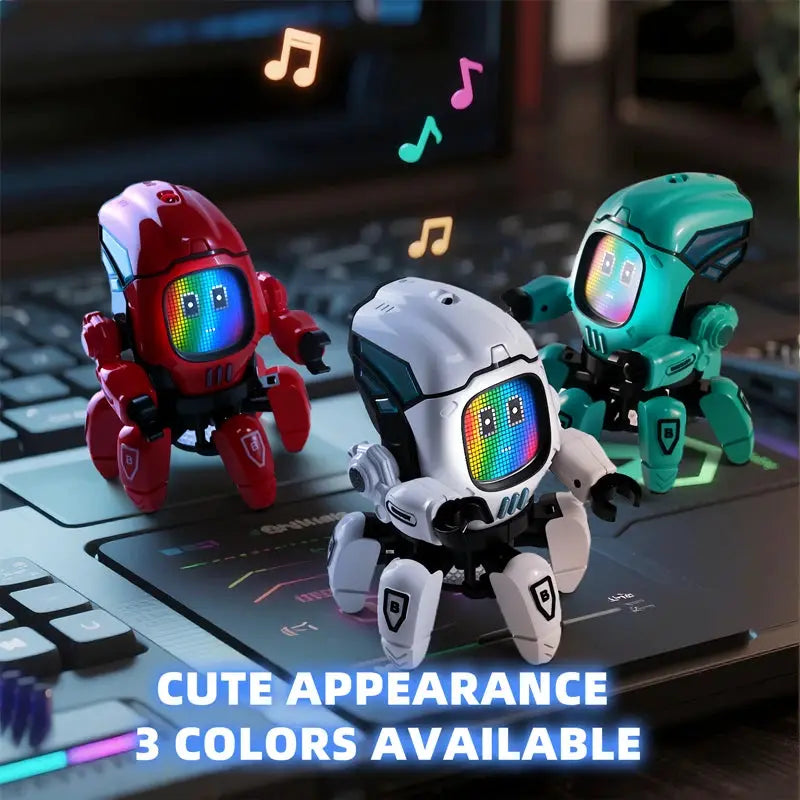 Dance Music Six Claw Robot Octopus Toy Interactive Educational Gift For Kids