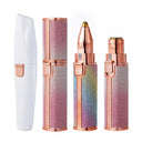 2 In 1 Rechargeable Electric Eyebrow Trimmer Epilator Mini Shaver