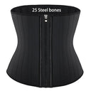 Latex Waist Trainer 25 Steel Bones Plus Size Corset Belt