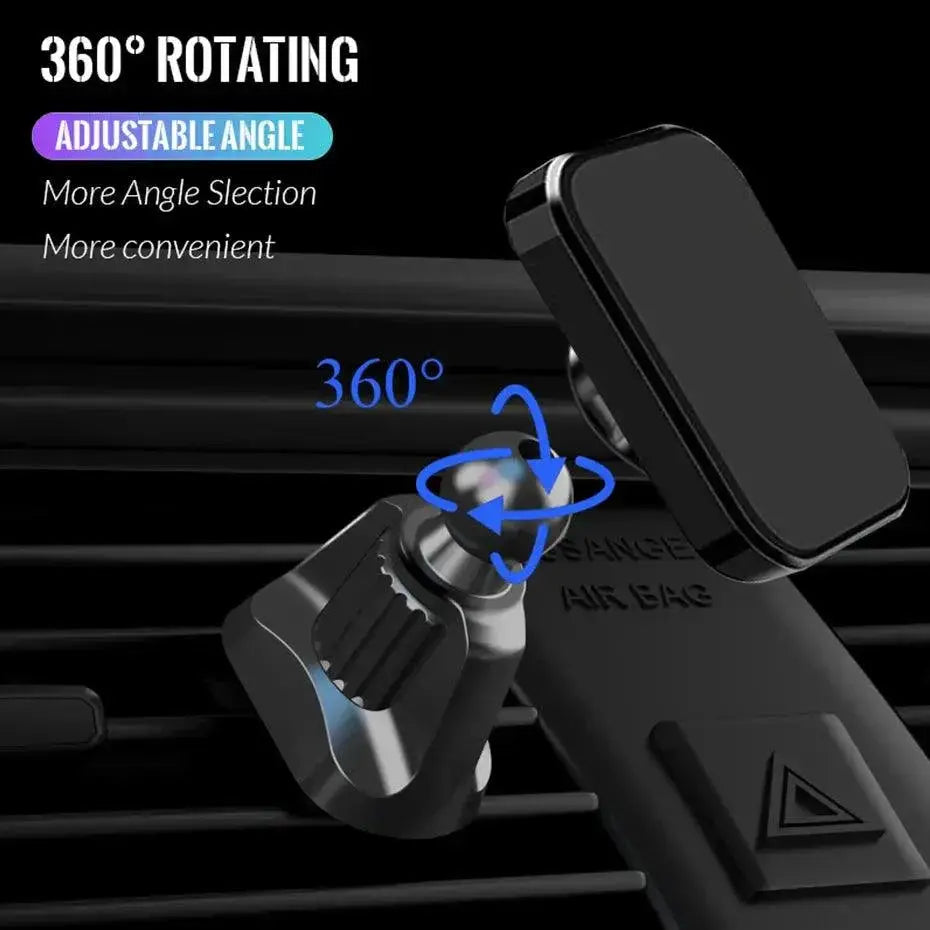 360 Degree Magnetic Car Phone Mount for GPS Navigation