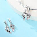 Sterling Silver Charm Beads Glowing
