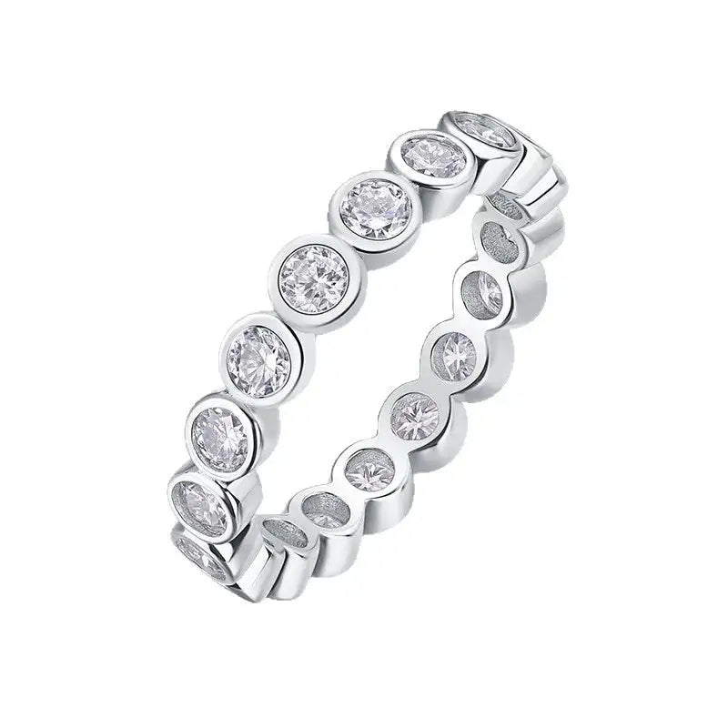 Gdtc Certified Sterling Silver Moissanite Ring — product image 5