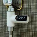 LED Display Household Water Shower Thermometer 5-85℃ Flow Self-powered Water Thermometer Monitoring Baby Care Energy Smart Meter