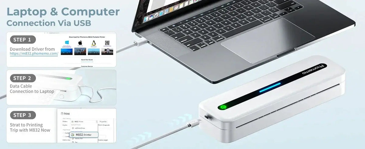 Inkless Thermal Printer - OnTheGo — product view 16