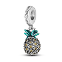 Silver Plated Butterfly Ladybug Cactus