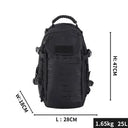 Tactical Backpack 25L Leisure Sports Backpack Travel Men Women