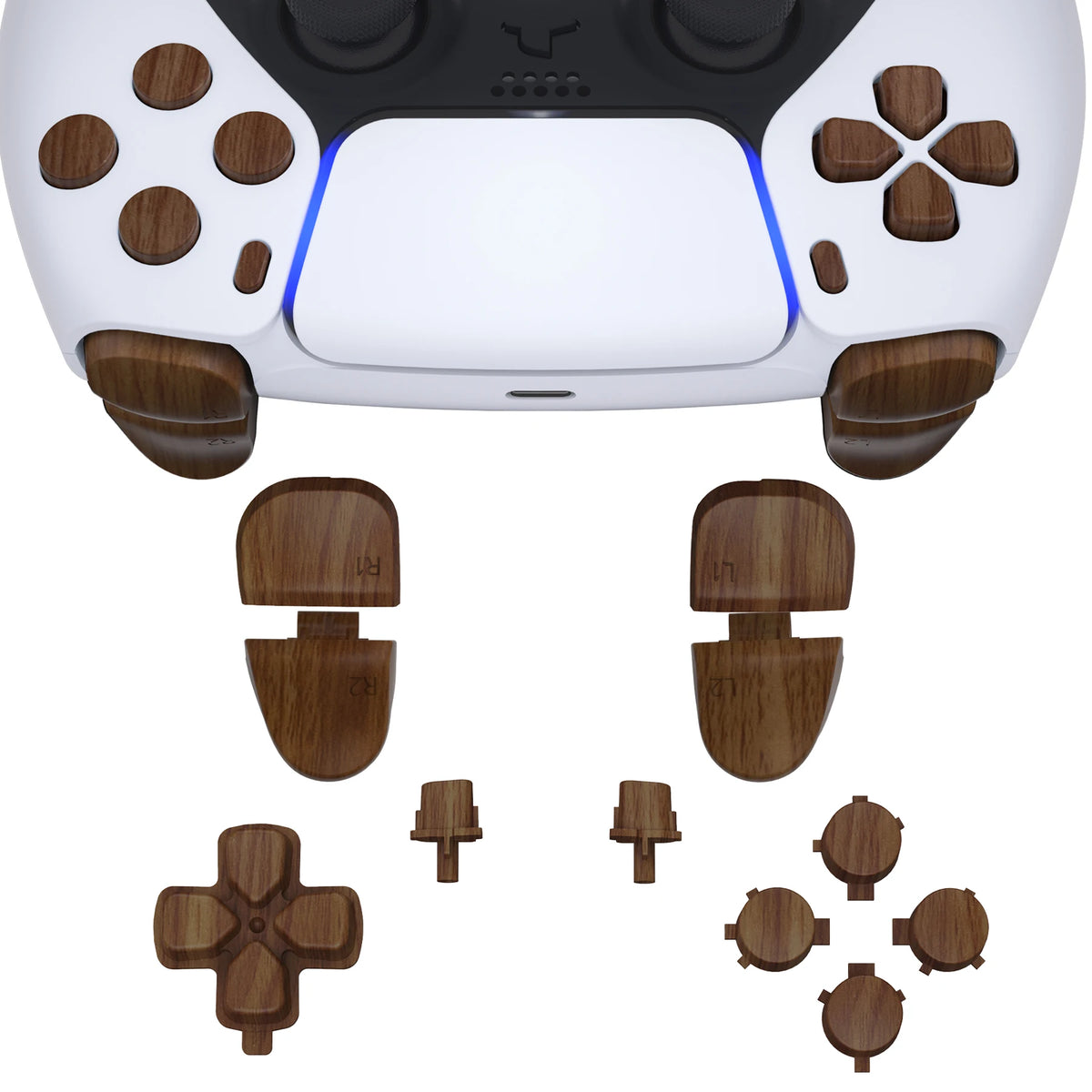 eXtremeRate Replacement Buttons ps5 Controller