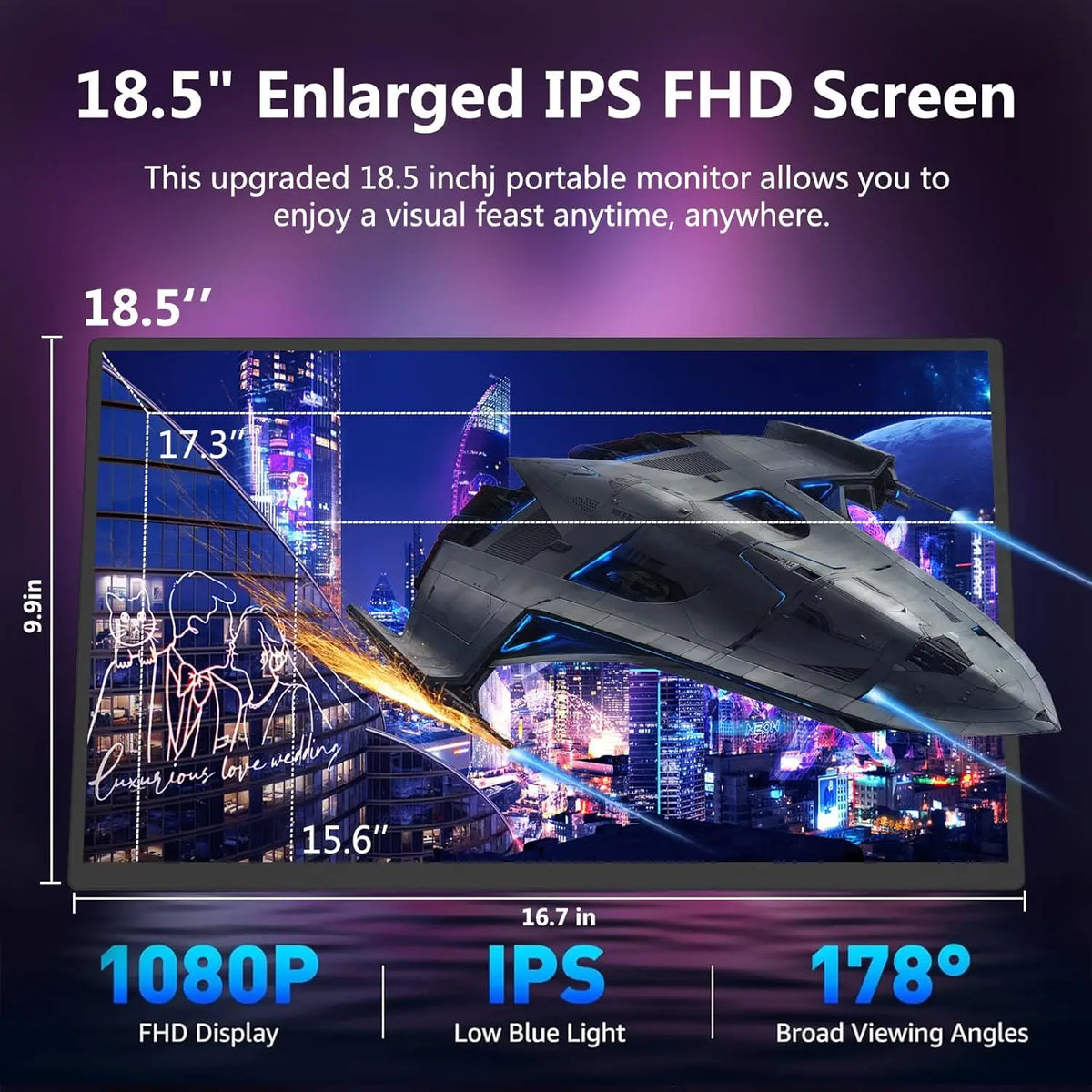 Monitor for Clearer Everyday Viewing