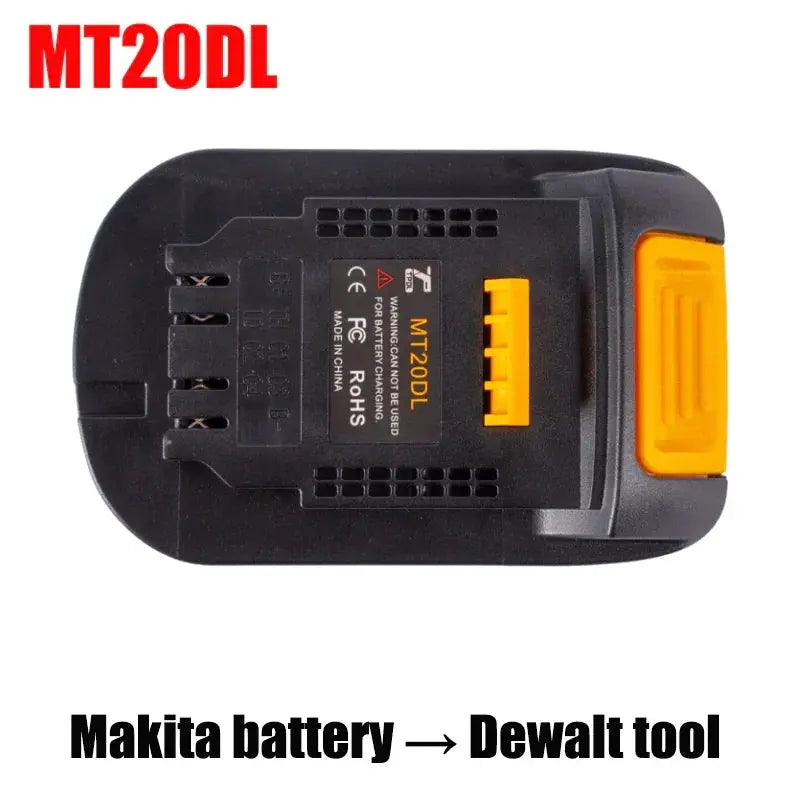Battery Adapter Makita Bosch Milwaukee To DeWalt 20V Tools
