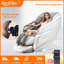 4D Massage Chair SL Track Zero Gravity Full Body Airbag Shiatsu AI Voice Body Scan Back Heat Bluetooth Foot Roller Thai Stretch