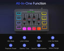 Crisp Sound Gaming Audio Mixer for Streaming