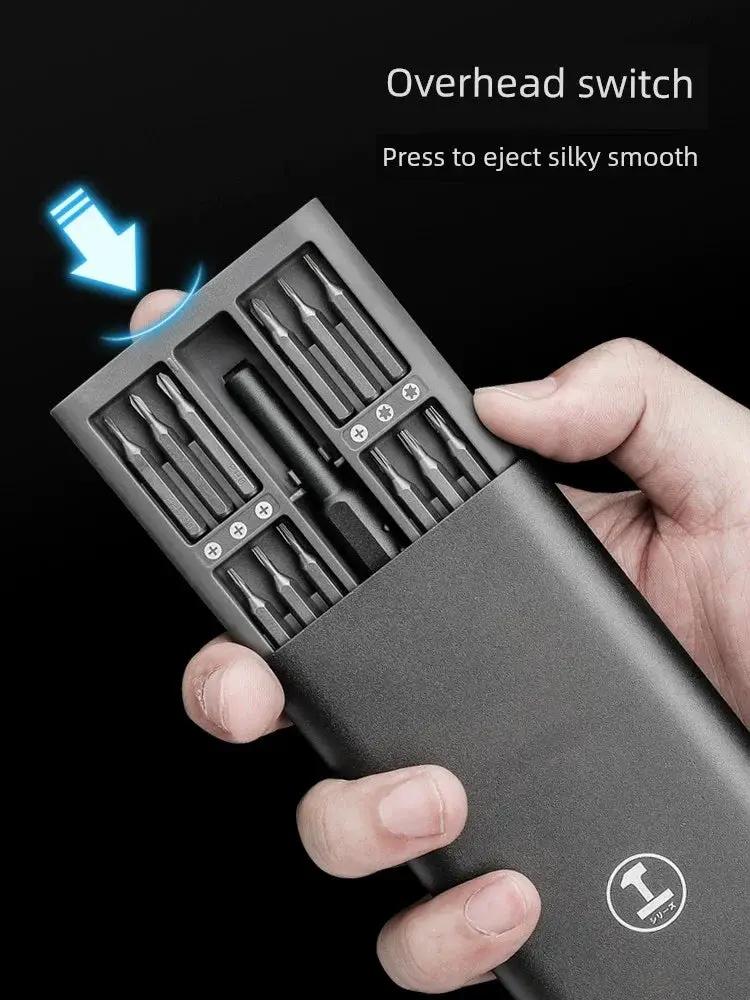 Green Forest Mobile Phone Repair Gray Electric Screwdriver