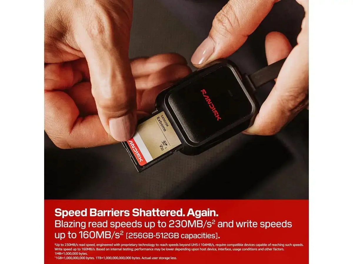SanDisk 256GB Extreme SD Card High Speed