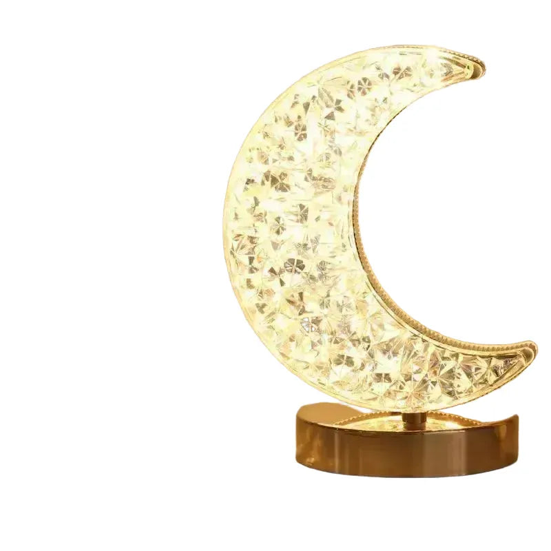 Moon Lamp Night Light for Bedroom — Gold