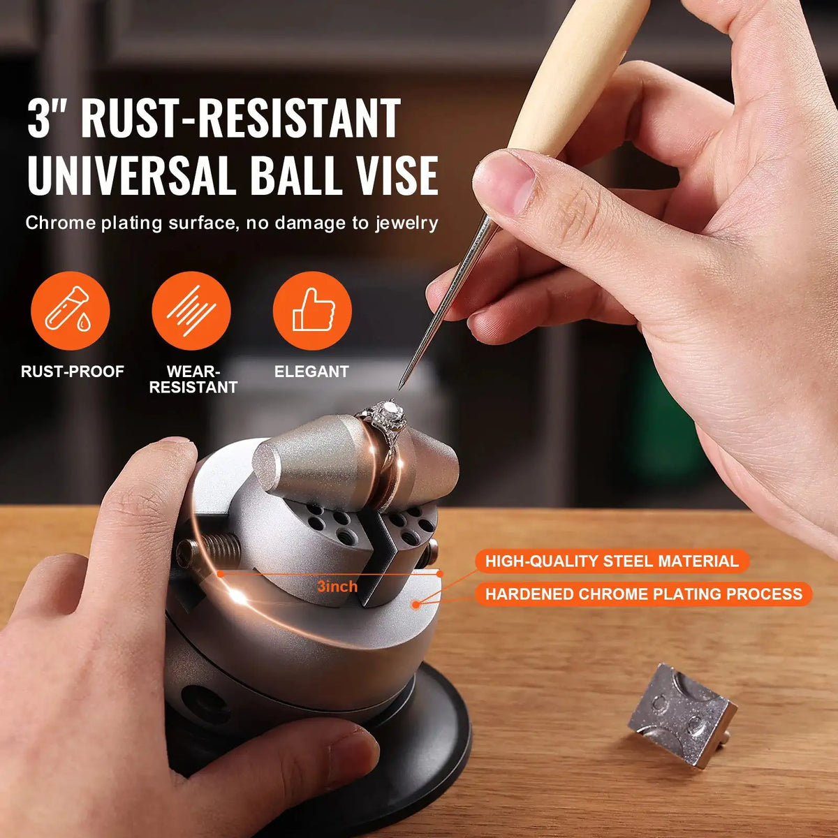 Standard Ball Vise Engraving Tool — product image 2