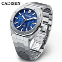 CADISEN Automatic Mens Watches Fashion Top Brand Stainless Steel Sapphire Glass MIYOTA 8215 Watch Men Mechanical Wristwatch