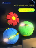 Deformation Ball Boy Outdoor Flying Saucer Toy for Kids