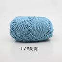40-50g 4ply Milk Cotton Knitting Yarn For Crochet Craft