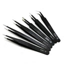 Stainless Steel Fine Pointed Precision Tweezers Industrial Tool