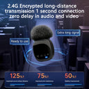 Unique Portable Microphone Wireless Lavalier