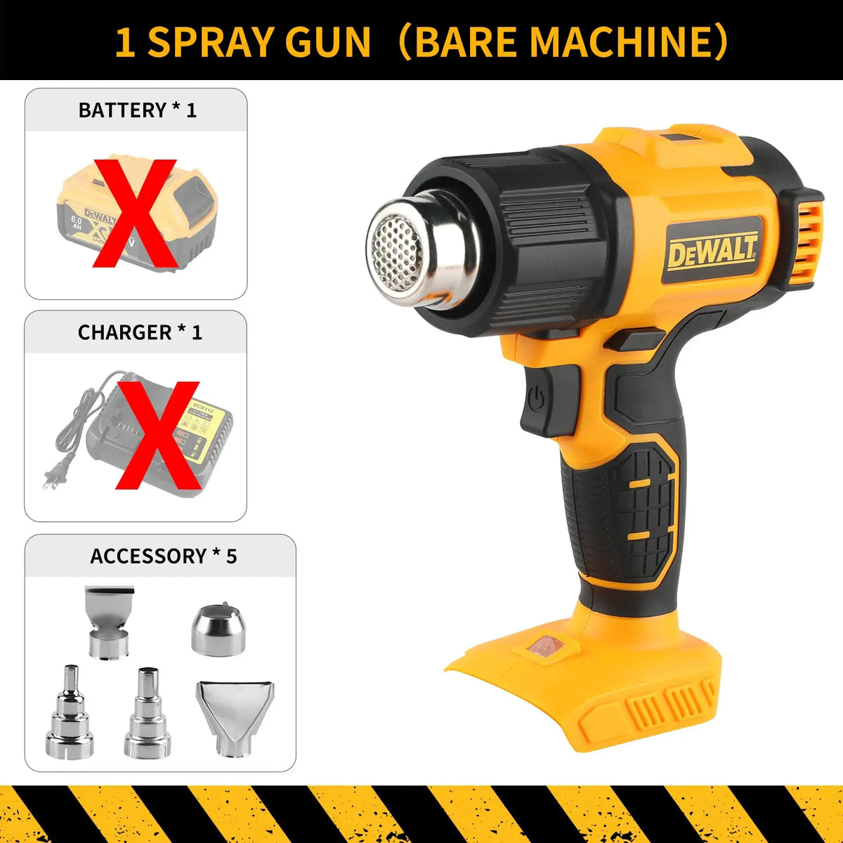 Superior Control Cordless Heat Gun