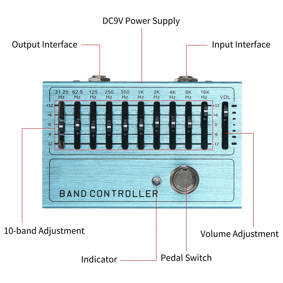 Mini Guitar Effect Pedal