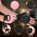 Breathable Gym Gloves With Microfiber Fabric For Training