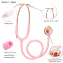 Professional Cardiology Stethoscope Double Head Stethoscope Medical Equipment Equipo Medico Doctor Nurse Student Stethoscope